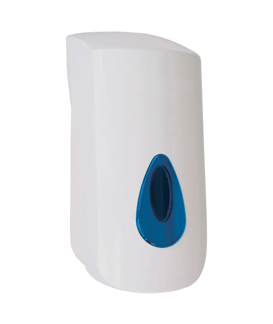 DN - 2T dávkovač na tekuté mýdlo, 400ml průzor modrý